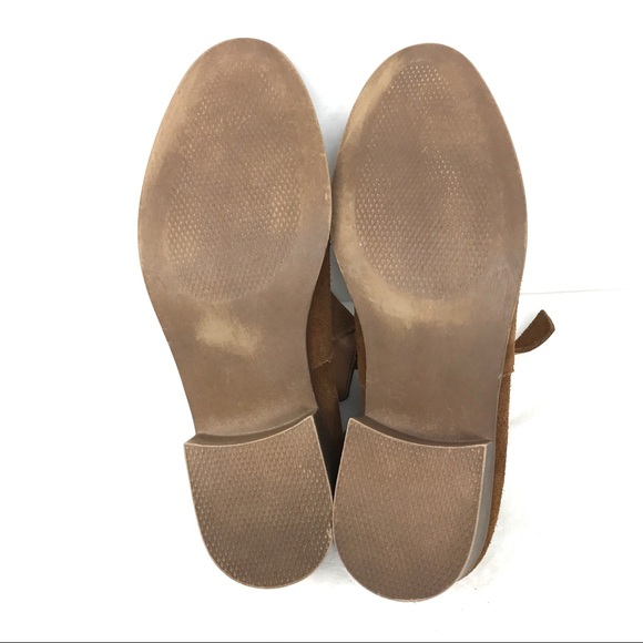 Steve Madden Ankle Boots Duncan Brown Suede Size 8 - Picture 9 of 10